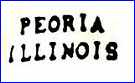 PEORIA POTTERY (Illinois, USA) -  ca 1880s - 1904