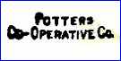 POTTERS CO-OPERATIVE CO  (Ohio, USA) - ca 1915 - 1927