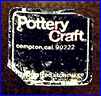 ROBERT MAXWELL  -  POTTERY CRAFT, Inc.] (Studio Pottery, Compton, CA, USA)  - ca 1960s - 1980s