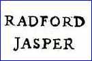 ALBERT RADFORD POTTERY Co. [JASPER Series] (West Virginia, USA) - ca 1903  - ca 1912