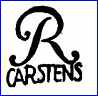 CHRISTIAN CARSTENS  -  RHEINSBERG [mostly on Earthenware] (Rheinsberg, Germany) -  ca 1890s - 1945