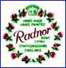 HALL BROS. (LONGTON), Ltd.  [RADNOR WORKS]  [many variations] (Staffordshire, UK)  - ca 1947 - 1951