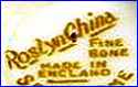 REID Co. - ROSLYN CHINA  (Staffordshire, UK) - ca 1937 - 1950