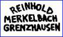 REINHOLD MERKELBACH  (Germany)  - ca 1916 - 1945