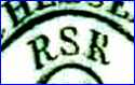 RIDGWAY, SPARKS & RIDGWAY  [RSR initials with marks of various designs] (Staffordshire, UK)  - ca 1873 - 1879