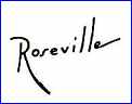 ROSEVILLE POTTERY CO  (Ohio, USA) - ca 1930 - 1950s