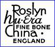 ROSLYN CHINA  (Staffordshire, UK) -  ca 1955 - 1963