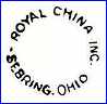ROYAL CHINA Co.  (Ohio, USA) - ca 1934 - Present