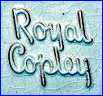 SPAULDING CHINA Co., Inc.  -  ROYAL COPLEY  -  ROYAL WINDSOR  (Sebring, OH, USA)  -  ca 1940s - 1950s