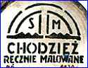 CHODZIEZ PORCELANA   [some variations] (Chodziez, Poland)  - ca 1910s - 1940s