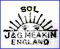J. & G. MEAKIN  [SOL WARE] (Hanley, Staffordshire, UK)  - ca 1912 - ca 1963