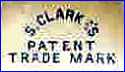 JOHN CLARKE & SONS  -  CLARKE'S PATENT  (mostly Lamp Bases & Accessories with Metal Mounts, Sheffield, UK) - ca 1884 - 1942