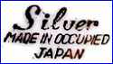 SILVER CHINA  (Importers of items from Japan)  -  ca 1945 - 1952