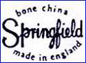 SPRINGFIELD CHINA Co.  (Staffordshire, UK)  - ca 1962 - 2004