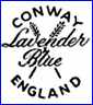 CONWAY POTTERY Co., Ltd.  (Staffordshire, UK)  - ca 1945 - 1970s