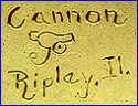 JACK CANNON  (Ripley, IL, USA)  - ca 1960s - Present