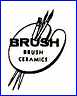 BRUSH POTTERY (Ohio, USA) - ca 1907 - 1908 and 1965 - 1972