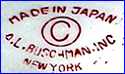 A.L. BUSCHMAN, Inc.  (NY-based Importers on items from Japan - also Europe)  -  ca 1920s - 1940s