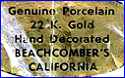 BEACHCOMBER'S  (Covina, CA, USA)  - ca 1952 - 1966