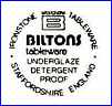 BILTONS TABLEWARE Ltd  (Staffordshire, UK) -  ca 1950s - Present