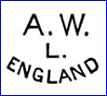 ARTHUR WOOD & SON (LONGPORT) Ltd  (Printed or Impressed, Staffordshire, UK)  - ca 1904 - 1928