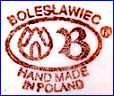 BOLESLAWIEC CERAMICS  -  ZAKLADY CERAMICZNE BOLESLAWIEC   (Poland)  - ca 1990s - Present