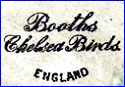 BOOTHS (with Pattern Name)  (Staffordshire, UK)  - ca 1891 - ca 1930s