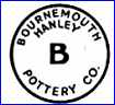 BOURNEMOUTH POTTERY Co.  (Staffordshire, UK)  - ca 1952 - 1957