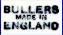 BULLERS, Ltd.  (Decorative wares, Staffordshire, UK)  - ca 1937 - 1948