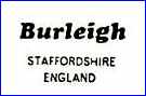 BURGESS & LEIGH (Staffordshire, UK) - ca 1960s - 1990s