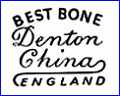 DENTON CHINA (LONGTON), Ltd.  (Staffordshire, UK)  - ca 1945- Present