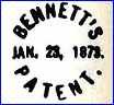 EDWIN BENNETT POTTERY CO (Ohio & Pennsylvania, USA) (Various Dates) - ca 1873 - 1885