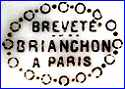 GILLET & BRIANCHON  [PARIS PORCELAIN]  (Paris, France) - ca 1857 - 1881