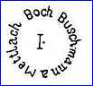 VILLEROY & BOCH - BOCH & BUSCHMANN   (Impressed) (Germany) -  ca 1829 - 1836