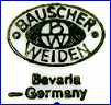 WEIDEN - BAUSCHER BROS. PORCELAIN FACTORY  (Germany)  - ca 1921 - 1939