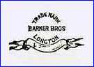 BARKER BROS Ltd  (Staffordshire, UK) - ca 1880 - 1940s