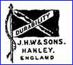 J.H. WEATHERBY & SONS Ltd  (Staffordshire, UK) - ca  1892 - 1930s