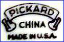 PICKARD CHINA CO. (Illinois, USA) - ca 1938 - Present