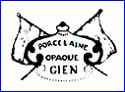 PORCELAINE DE GIEN  (Gien, France)  - ca 1834 - 1844