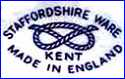 WILLIAM KENT PORCELAINS, Ltd.  (Staffordshire, UK)  - ca 1944 - 1962