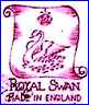 BOOTHS & COLCLOUGHS, Ltd.  [ROYAL SWAN Series]  (Staffordshire, UK) - ca 1950 - 1954