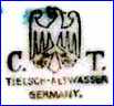 C. TIELSCH & Co.  (Germany) (also in Blue or Green)  - ca 1934 - ca 1945