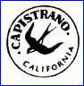 CAPISTRANO MISSION POTTERIES  (Los Angeles, USA)  - ca 1945 - ca 1949