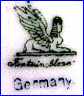 DECORATOR'S Logo (undocumented, probably on C.M. HUTSCHENREUTHER blanks, Germany)  - ca 1910s - 1930s