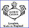 DORIC CHINA (Staffordshire, UK) - ca  1926 - 1935