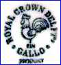 GALLO  [ROYAL CROWN DELFT Series]  (Distributors & Exporters, Germany)  - ca 1970s - 1980s