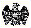 J. RUPP - KUHN (Germany)  - ca 1896 - ca 1905