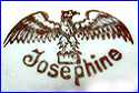 JOSEPHINE  (Importers, mostly Limoges-style Porcelain Boxes, made in China)  - ca 1980s - 1990s