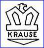 R.M. KRAUSE  (Decorator's mark, Germany)  - ca 1900 - 1929