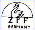 ZWICKAU PORCELAIN FACTORY (Germany)  - ca 1927 - ca 1933